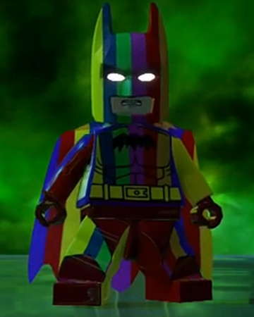 rainbow batman lego