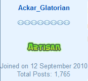 Post and avatar glitch
