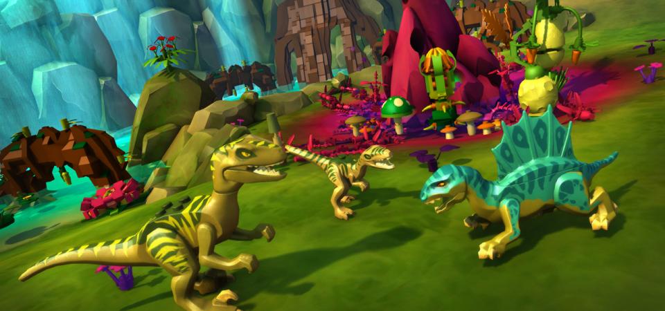 the dino world
