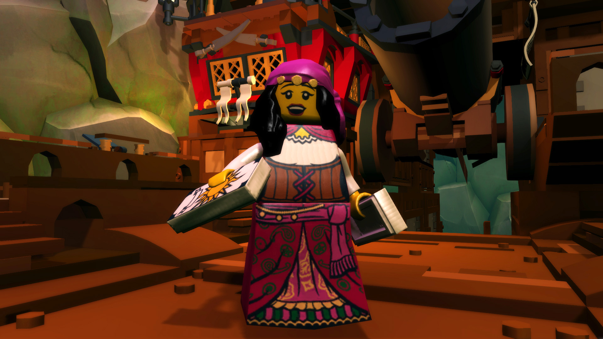 X 1 TAROT CARD FOR THE FORTUNE TELLER SERIES 9 PARTS 9 LEGO-MINIFIGURES SERIES