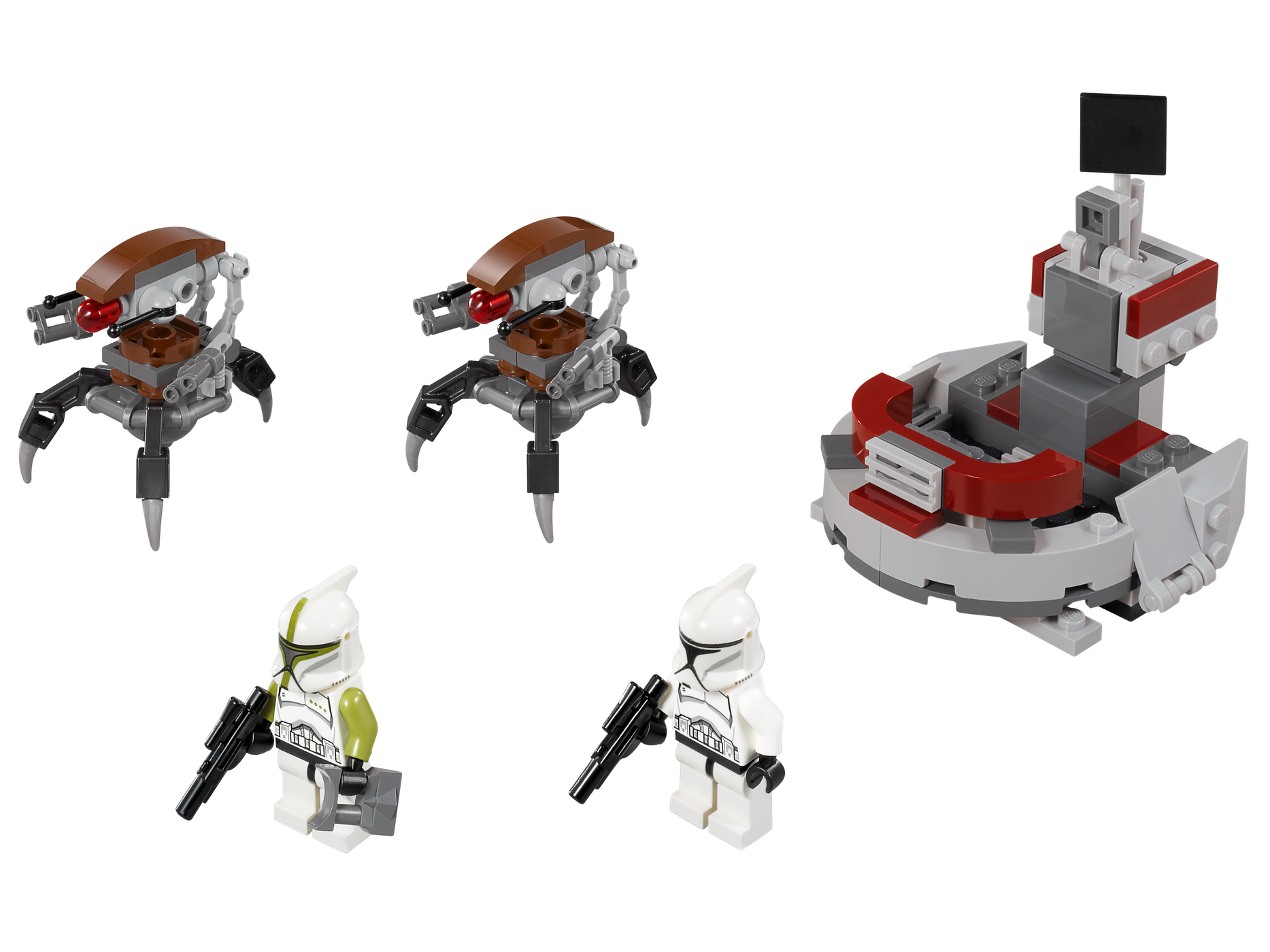 75000 Clone Troopers vs. Droidekas Battle Pack Legopedia FANDOM