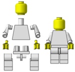 Minifigurka budowa