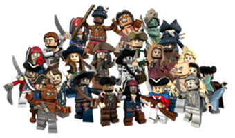 lego pirates of the caribbean minifigures