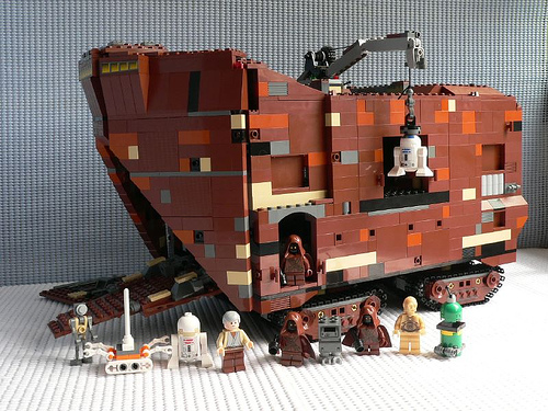 lego star wars sandcrawler 10144