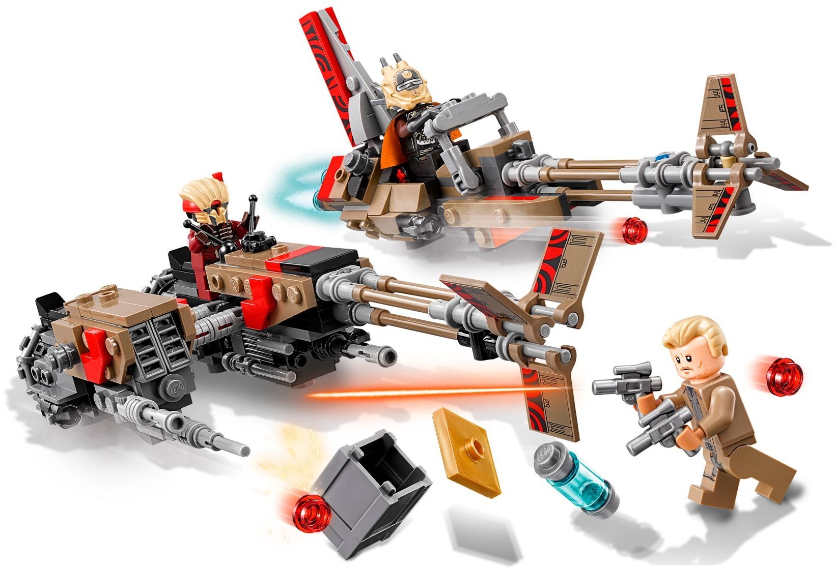NEW Lego Star Wars 75215 Cloud Rider Swoop Bikes Tobias Beckett Enfys Weazel