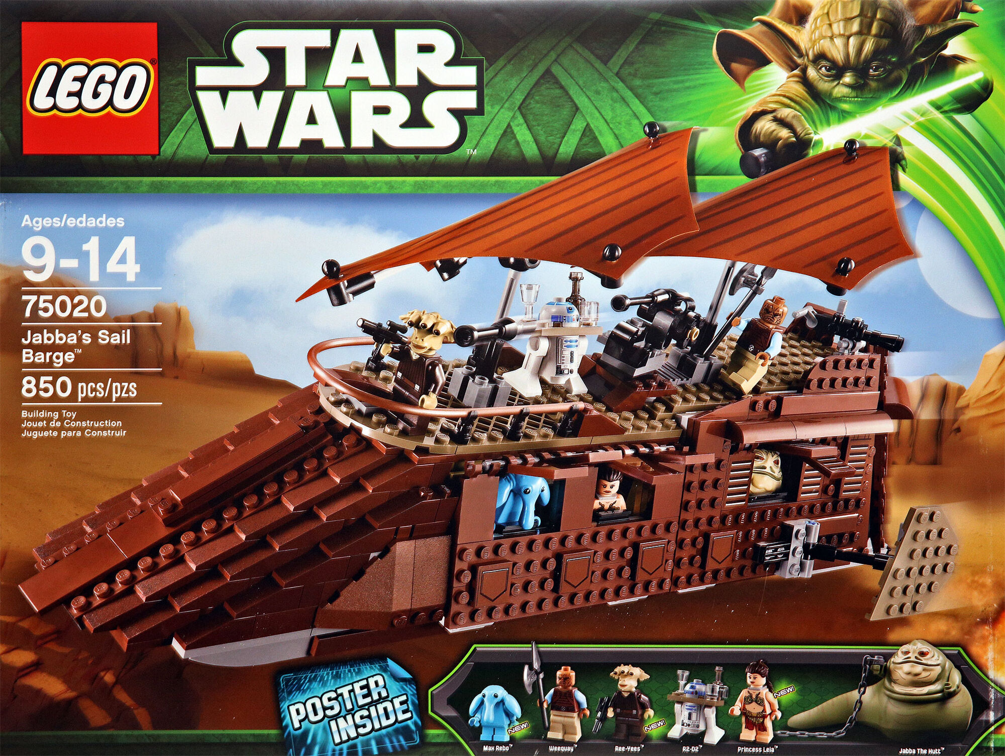 jabba's sail barge playset