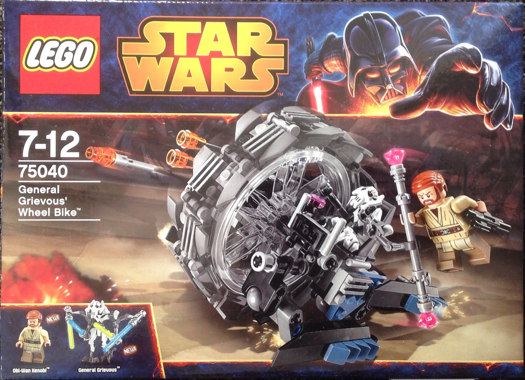 LEGO Star Wars 75040 General Grievous/' Wheel Bike Obi Wan Kenobi