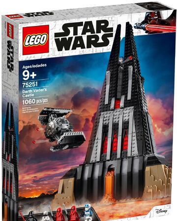 darth vader castle lego