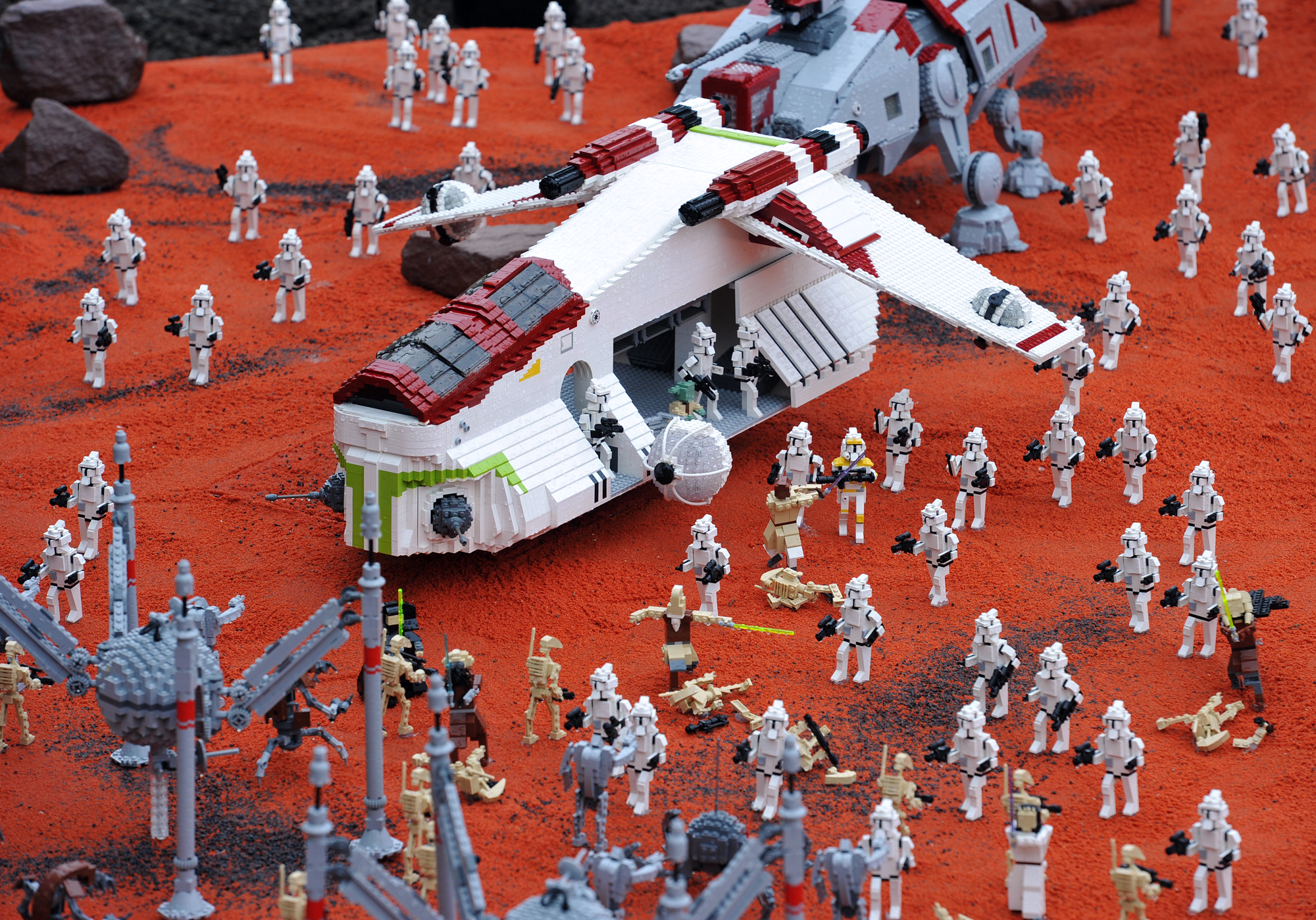 lego battle of geonosis set