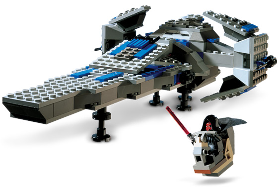 darth maul's sith infiltrator lego