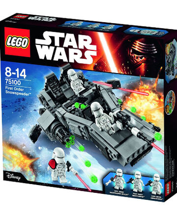 75100 First Order Snowspeeder Lego Star Wars Wiki Fandom