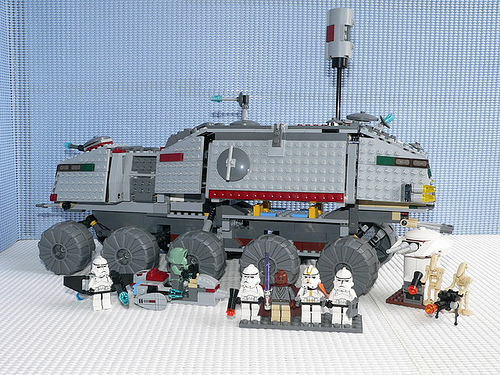 lego star wars clone turbo tank 2005