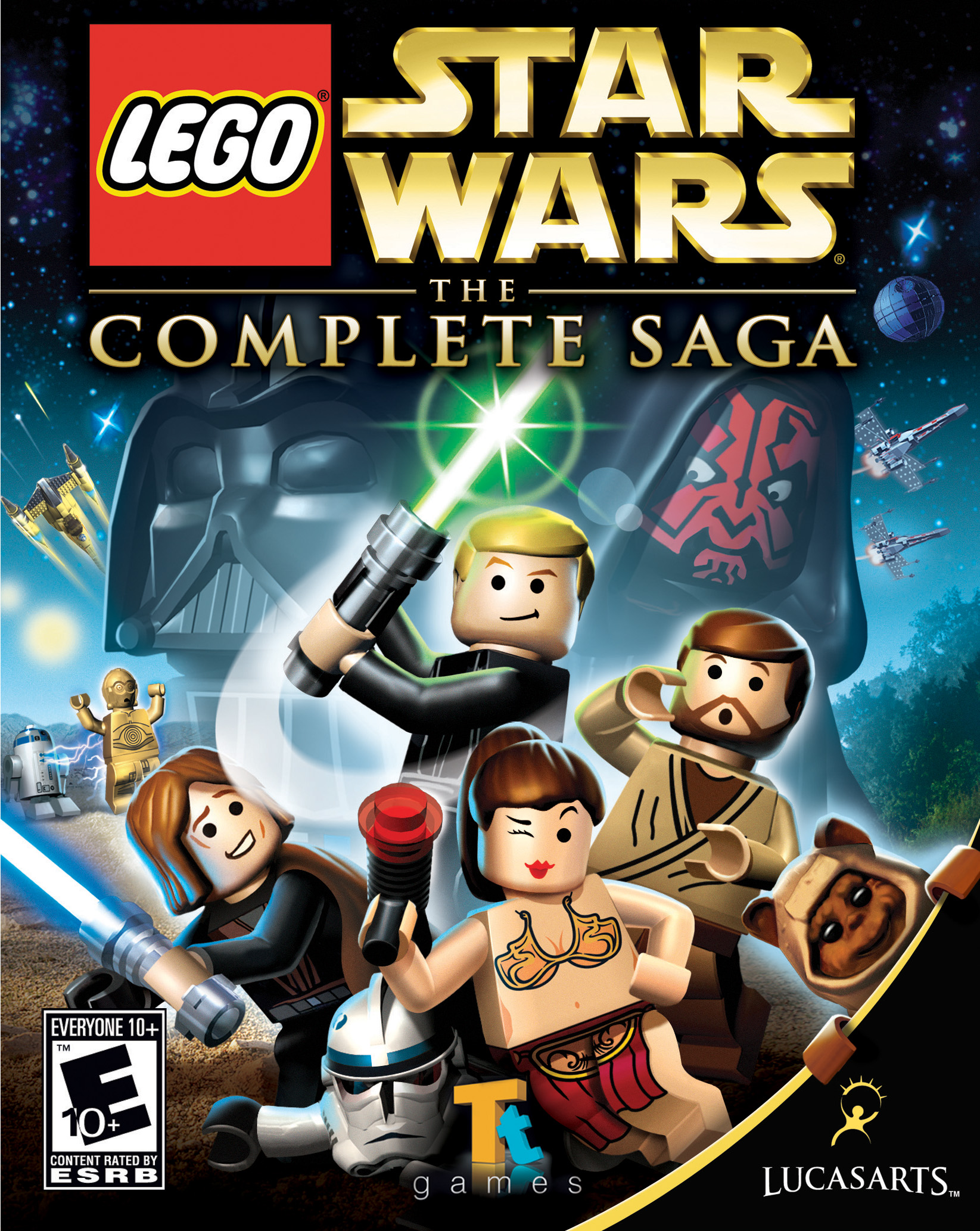 Lego star wars the complete saga прохождение 4 эпизод