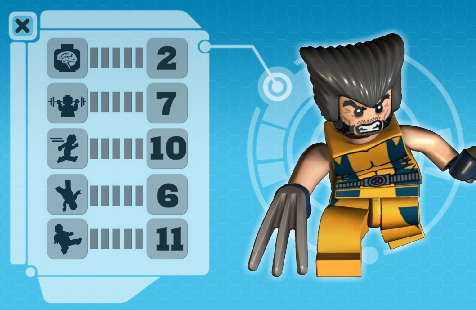 wolverine in lego marvel superheroes 2