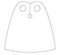 Printable Lego Cape Template