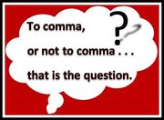 To-comma-or-not-to-comma