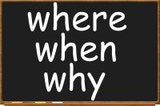 Blackboard relative adverbs