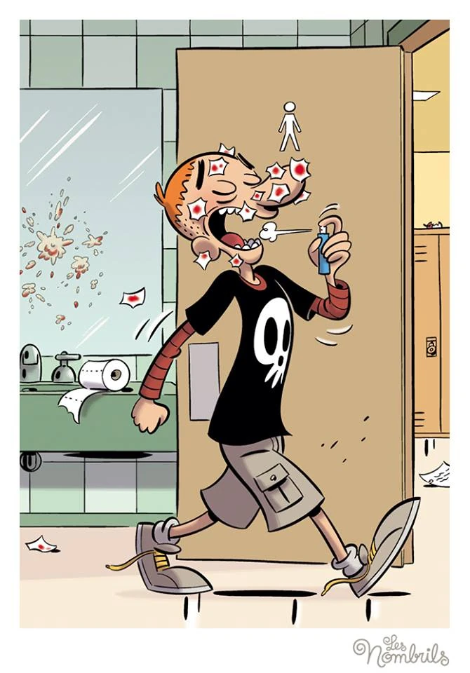 Spirou N°4006 – Les Nombrils : Jusqu’au Bout ! – Collectif – état Correct