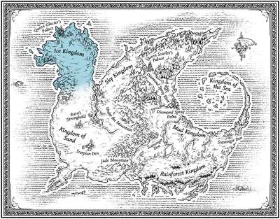 Royaume de Glace carte