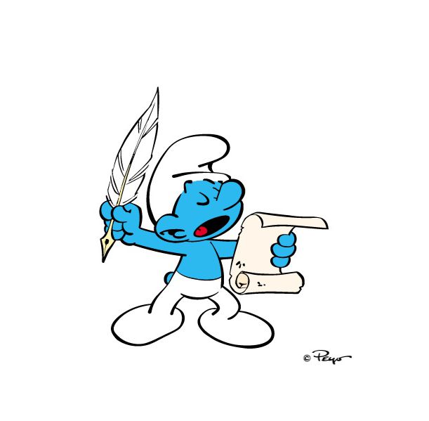 Schtroumpf poète Wikia Les schtroumpfs Schtroumpf poète