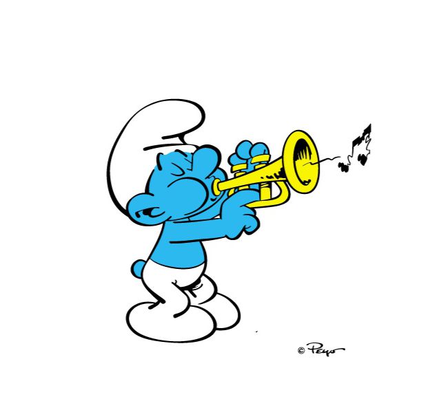 Schtroumpf musicien Wikia Les schtroumpfs Schtroumpf musicien