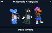 Mascottes Krustyland