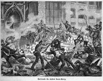St Mery barricade June 1832