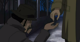 Javert in Homeless Disguise