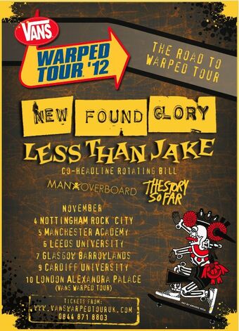warped tour 2012 dates