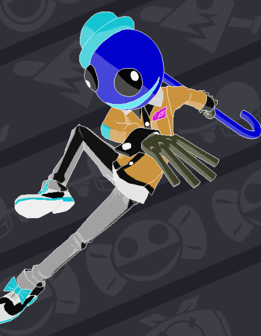 lethal league candyman black and white skin