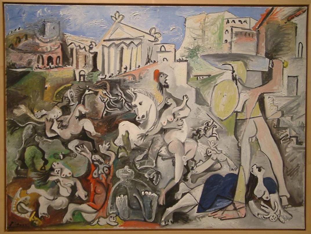 Image - Picasso l'enlevement des Sabines, 1962.jpg | Wiki ...