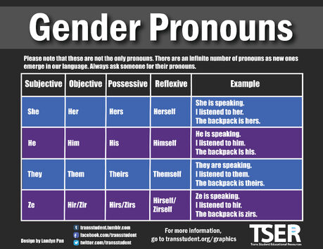 pronouns preferred lgbtq