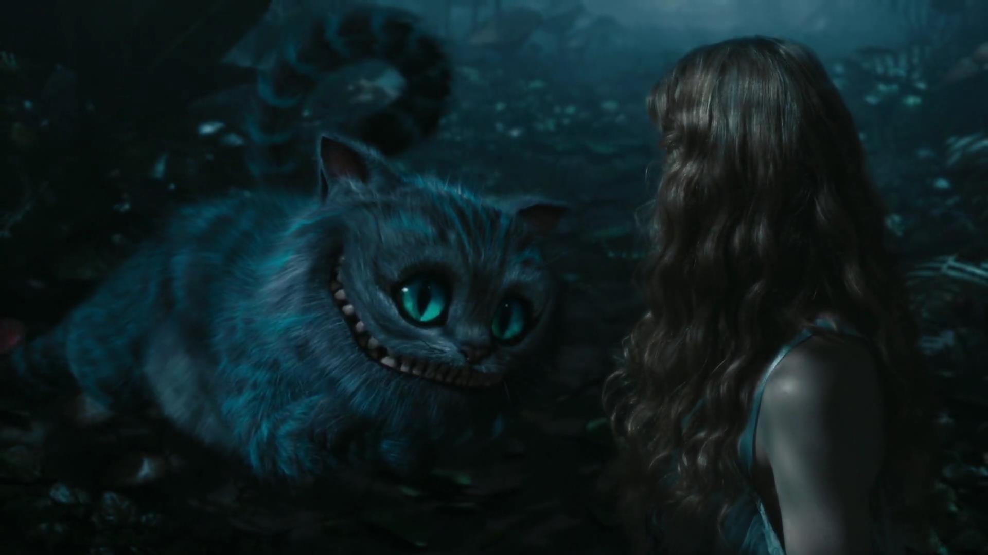 Chat Alice Au Pays Des Merveilles Tim Burton Image - Chat-de-cheshire-personnage-dans-alice-au-pays-des-merveilles