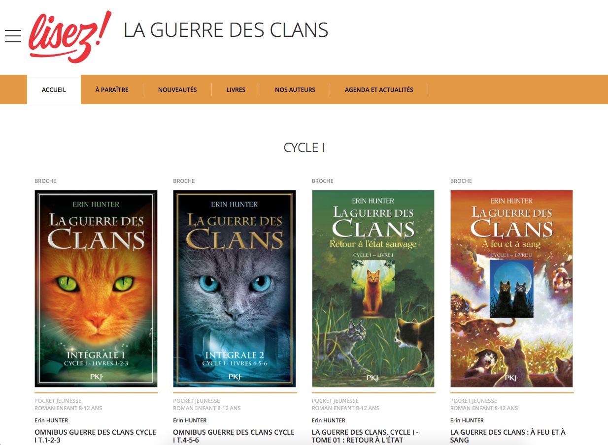 La Guerre Des Clans Site Officiel
