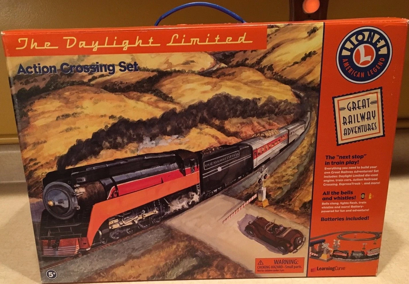 The Daylight Limited Action Crossing Set Great Railway Adventures