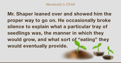 Necessity's child excerpt