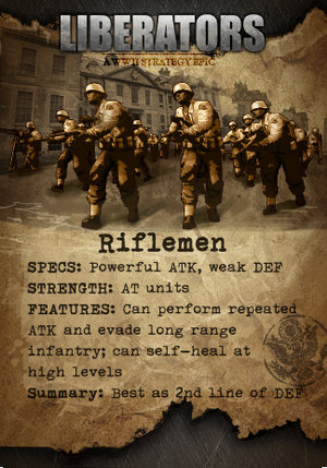 Liberators Riflemen