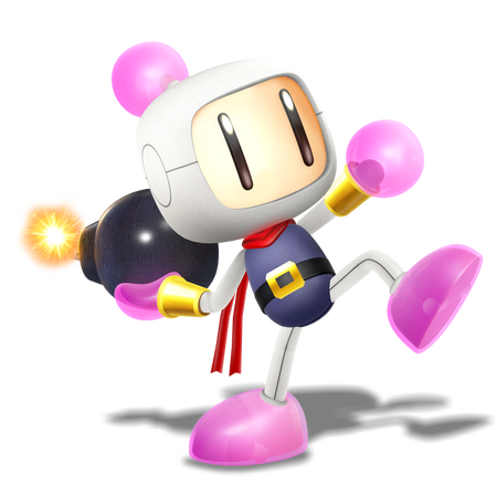 Smashified style bomberman render of 4 4 by nibroc rock-d95pvn5