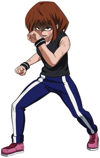 Ochaco Uraraka Transparent