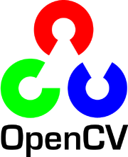 OpenCV Logo with text