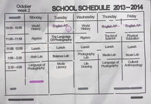 Max-schedule