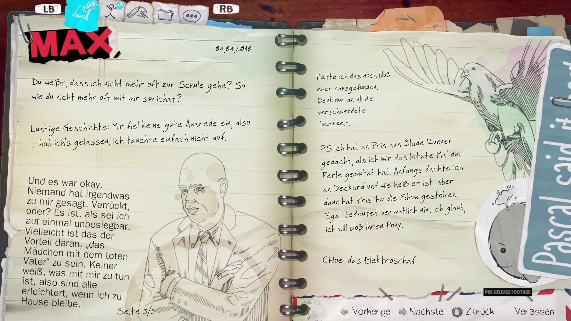 Chloe's Journal Life is Strange Wiki Fandom