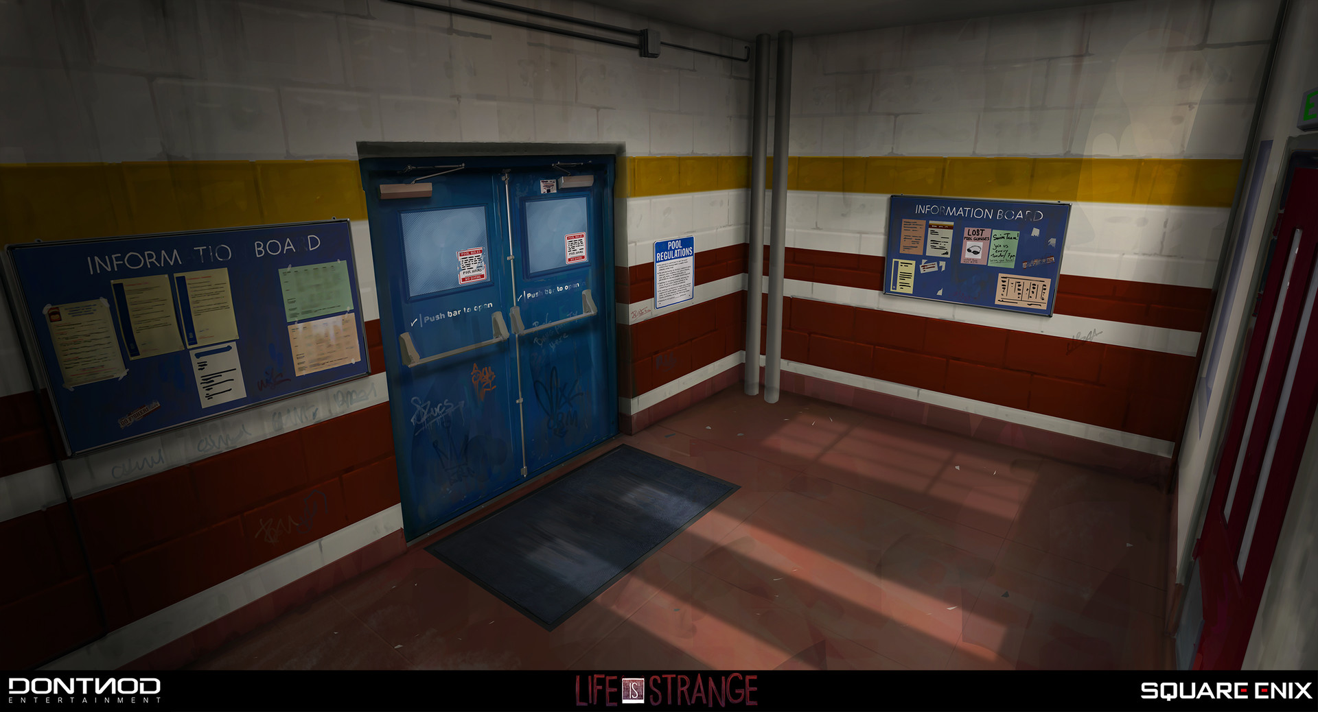 Image - Blackwell Academy Pool Entrance Concept Art by Gary Jamroz 