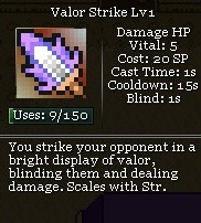 Valor strike