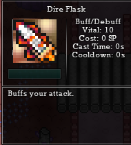 Dire Flask Buff