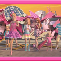 barbie pool toys