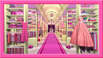 a barbie closet