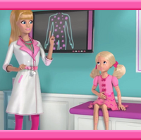 barbie doctor house