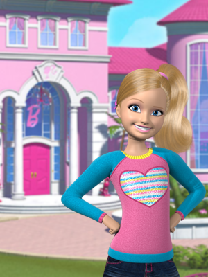 barbie dream house cartoon