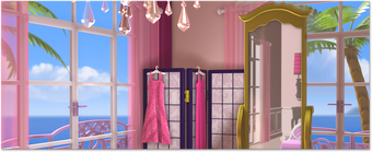 barbie house bedroom